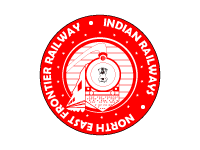 NFR Indian railway station logo.