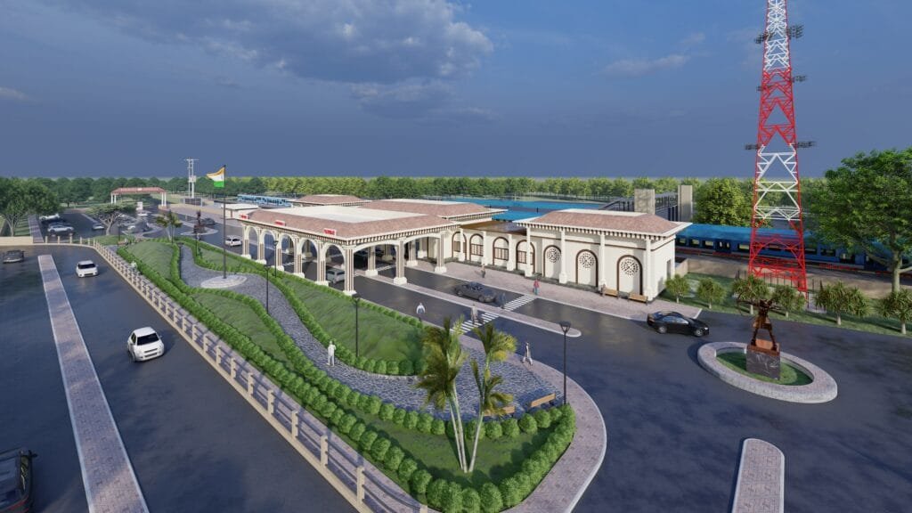 NEW-RAILWAY-STATION DESIGNED BY JALAN & ASSOCIATES