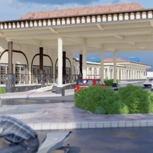NEW-RAILWAY-STATION DESIGNED BY JALAN & ASSOCIATES