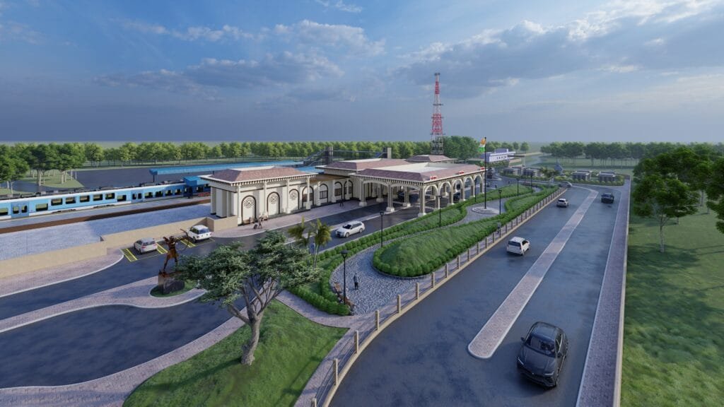 NEW-RAILWAY-STATION DESIGNED BY JALAN & ASSOCIATES